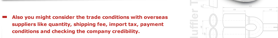 Also you might consider the trade conditions with overseas suppliers like quantity, shipping fee, import tax, payment conditions and checking the company credibility.