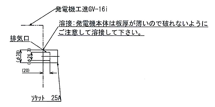 ソケット溶接事例